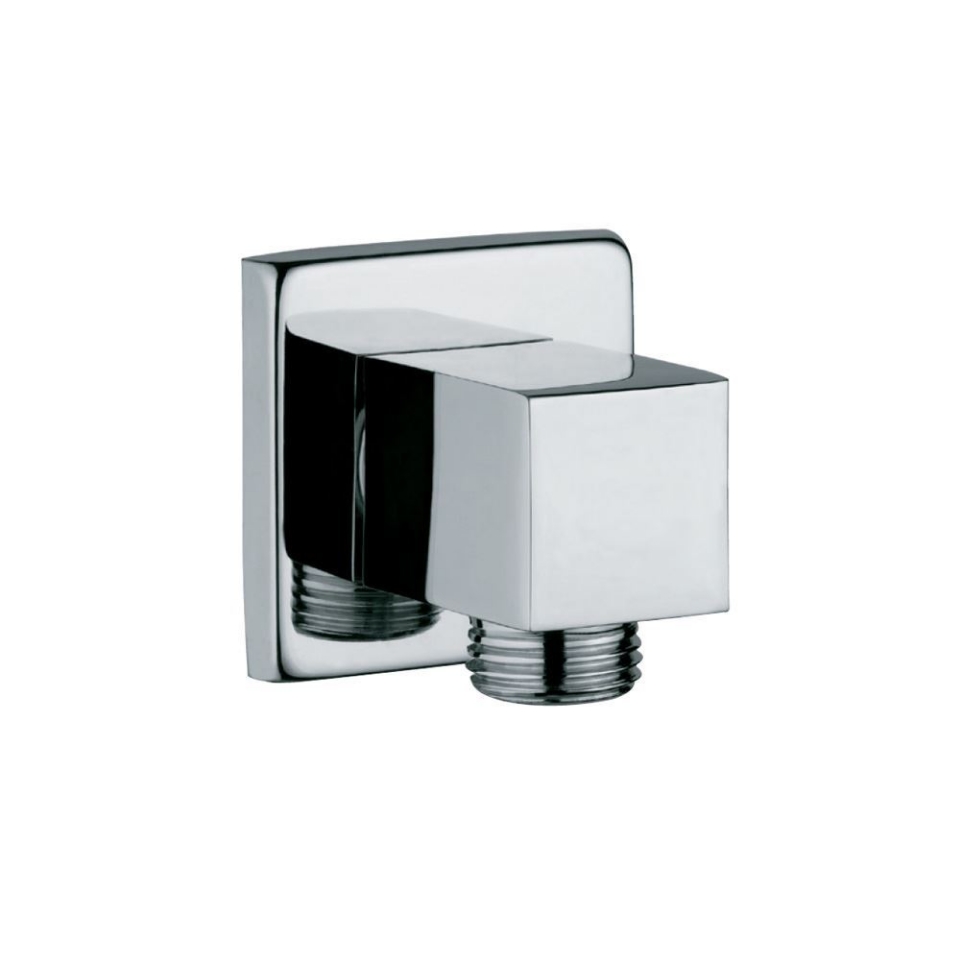 Picture of Square Wall Outlet - Chrome