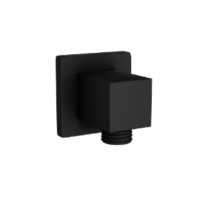 Picture of Square Wall Outlet - Black Matt