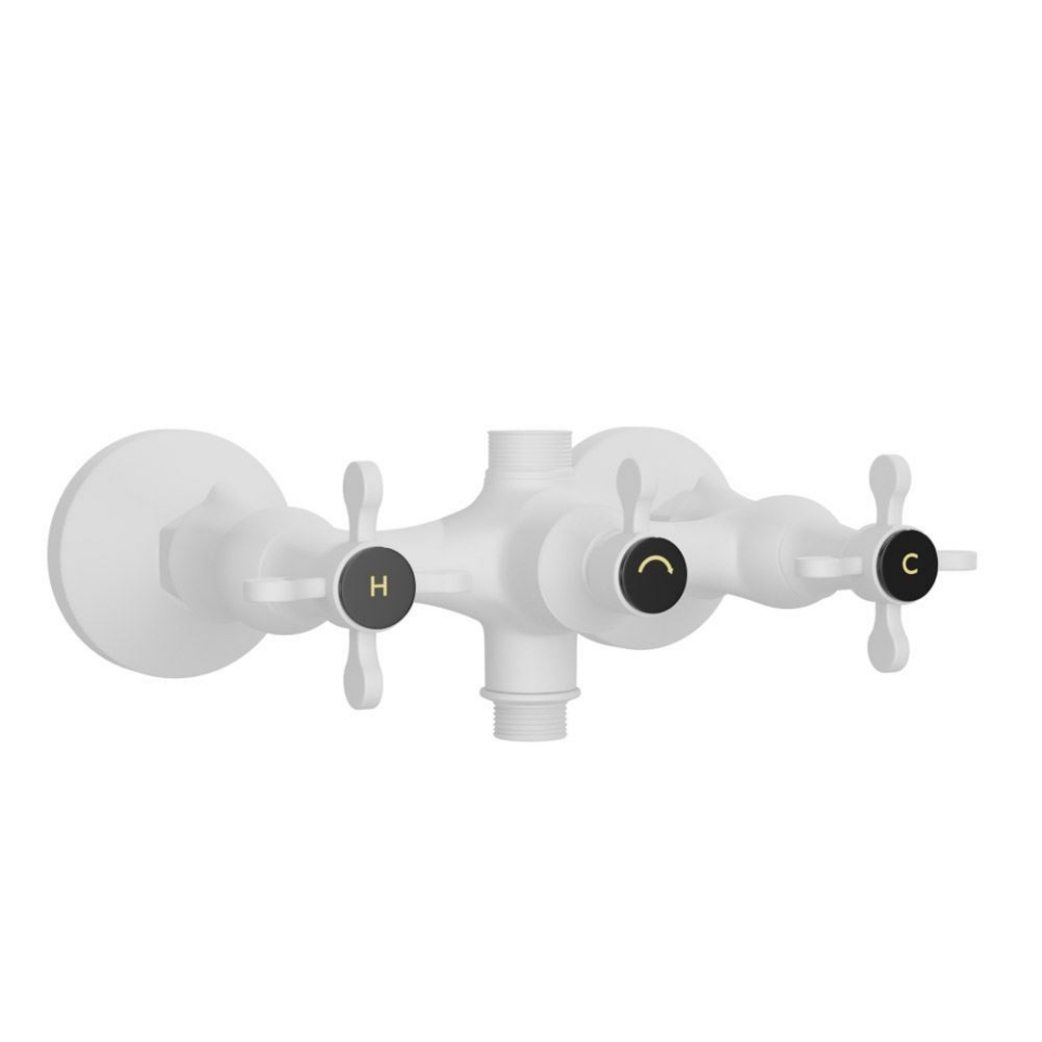 Picture of Shower Mixer - White Matt 