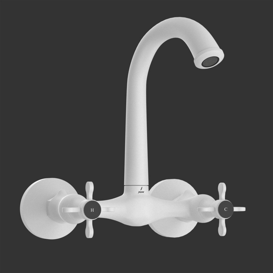 Picture of Sink Mixer - White Matt 