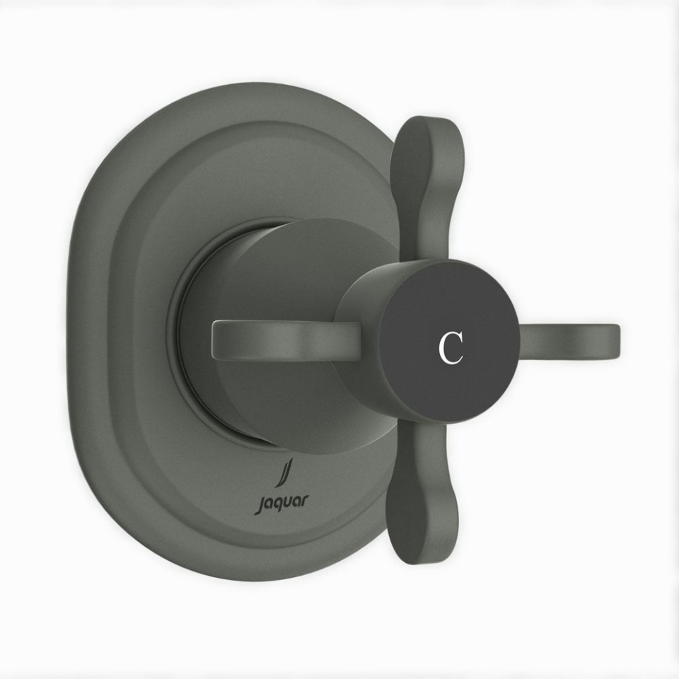 Picture of In-wall Stop Valve 15 mm - Graphite 