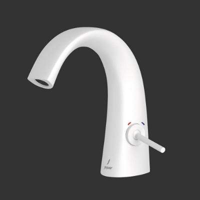 Picture of Joystick Basin Mixer - White Matt 