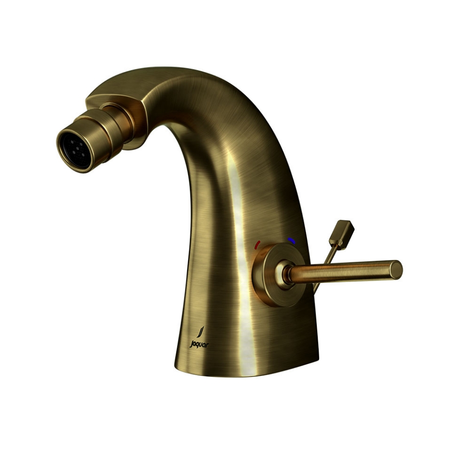 Picture of Joystick Bidet Mixer with Popup Waste - Antique Bronze 