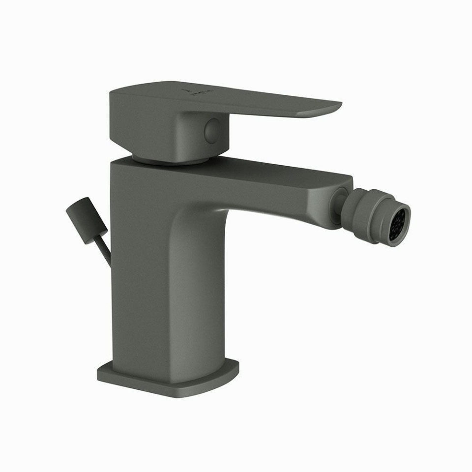 Picture of Single Lever Bidet Mixer with Popup Waste - Graphite 