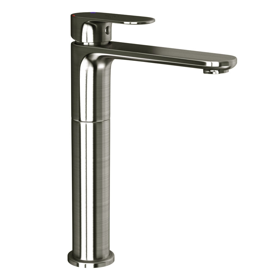 Picture of Single Lever High Neck Basin Mixer - Stainless Steel 