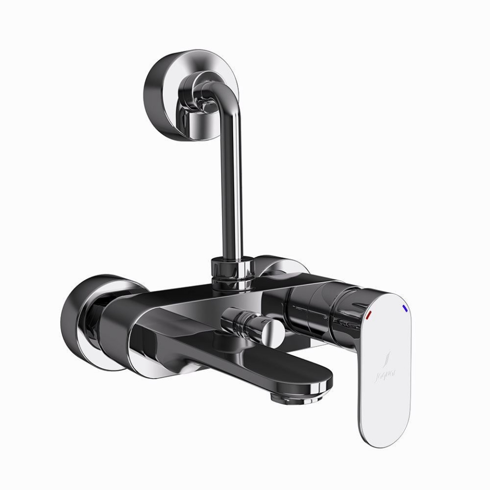 Picture of Single Lever Bath & Shower Mixer - Black Chrome 