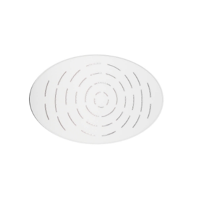 Picture of Oval Shape Maze Overhead Shower - White Matt