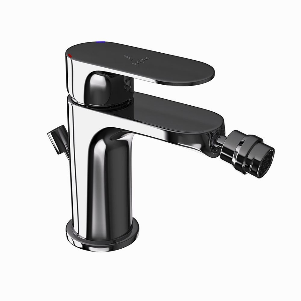 Picture of Single Lever Bidet Mixer with Popup Waste - Black Chrome 