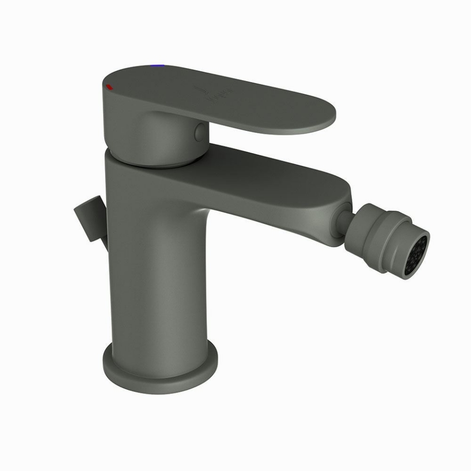 Picture of Single Lever Bidet Mixer with Popup Waste - Graphite 