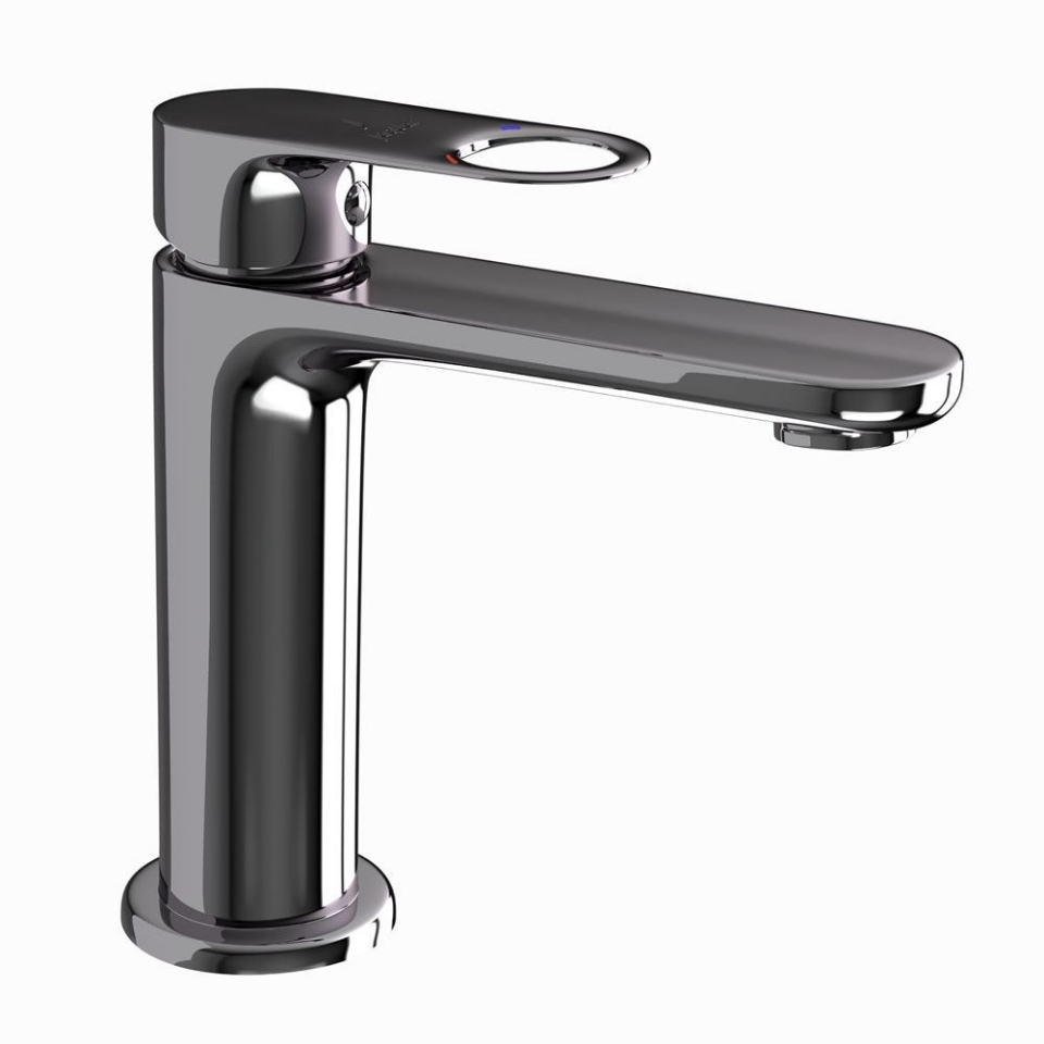 Picture of Single Lever Basin Mixer - Black Chrome