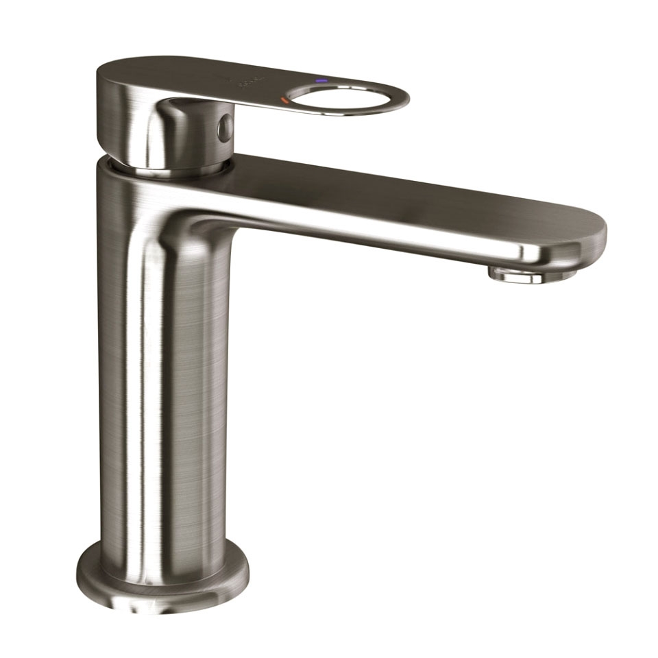 Picture of Single Lever Basin Mixer - Stainless Steel 