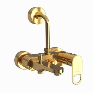 Picture of Single Lever Bath & Shower Mixer 3-in-1 System - Auric Gold 