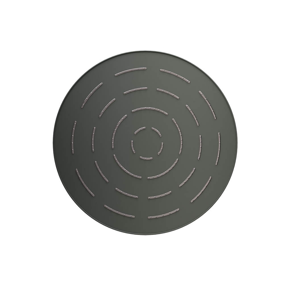 Picture of Single Function Round Shape Maze Overhead Shower - Graphite