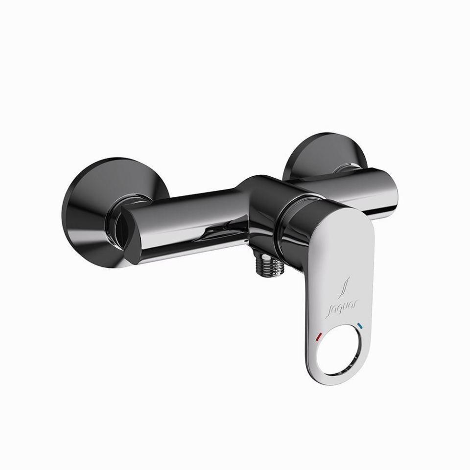 Picture of Single Lever Shower Mixer - Black Chrome 