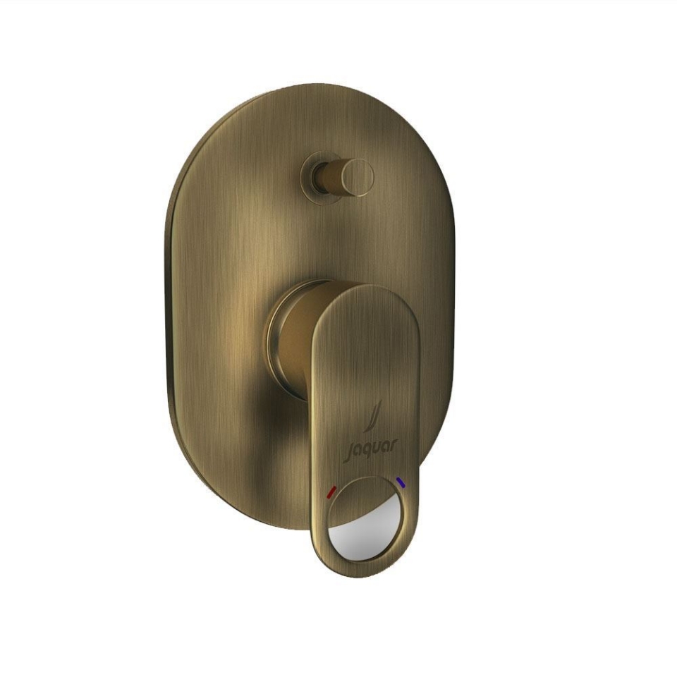 Picture of Exposed Part Kit of Single Lever Hi Flow In-wall Diverter - Antique Bronze 