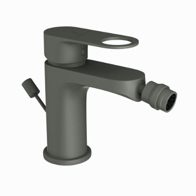 Picture of Single Lever Bidet Mixer with Popup Waste - Graphite 