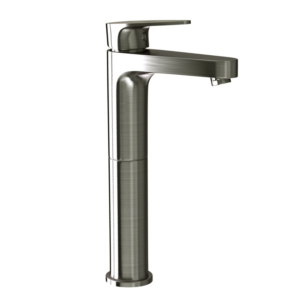 Picture of Single Lever High Neck Basin Mixer -Stainless Steel 