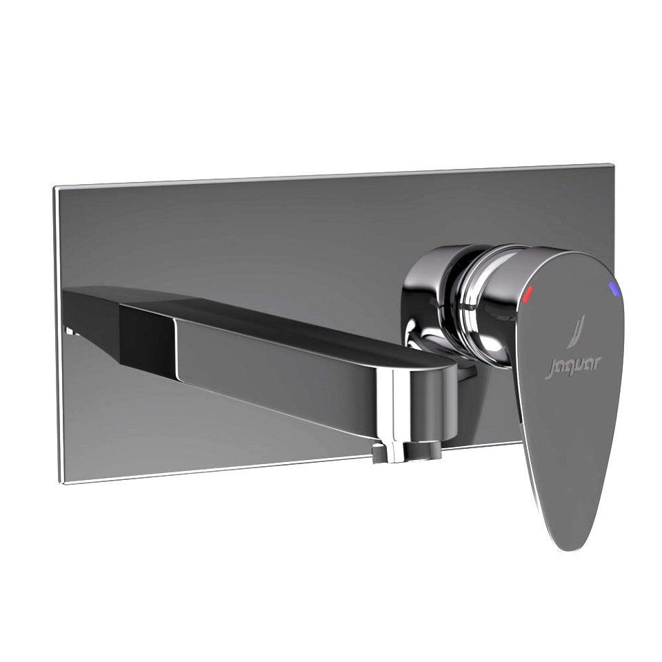 Picture of Exposed Parts of Single Lever Built-in In-wall Manual Valve - Black Chrome 