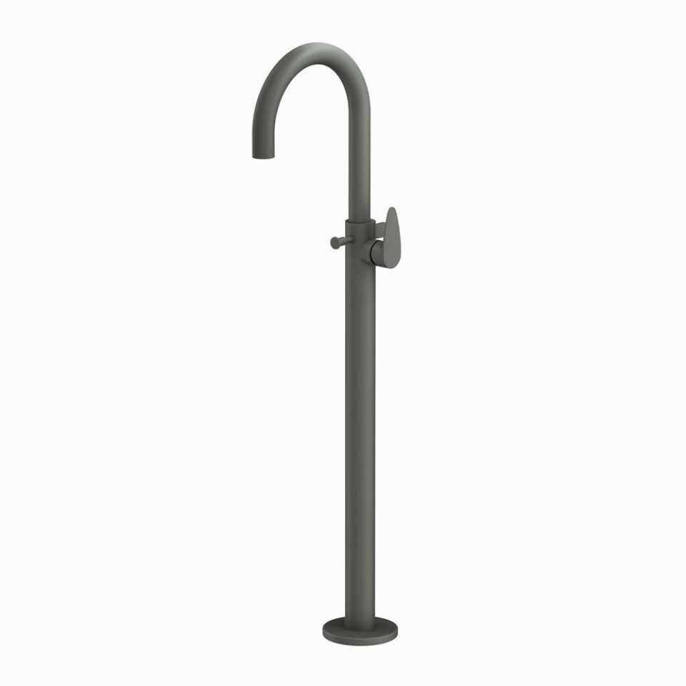 Picture of Vignette Prime Exposed Parts of Floor Mounted Single Lever Bath Mixer - Graphite 