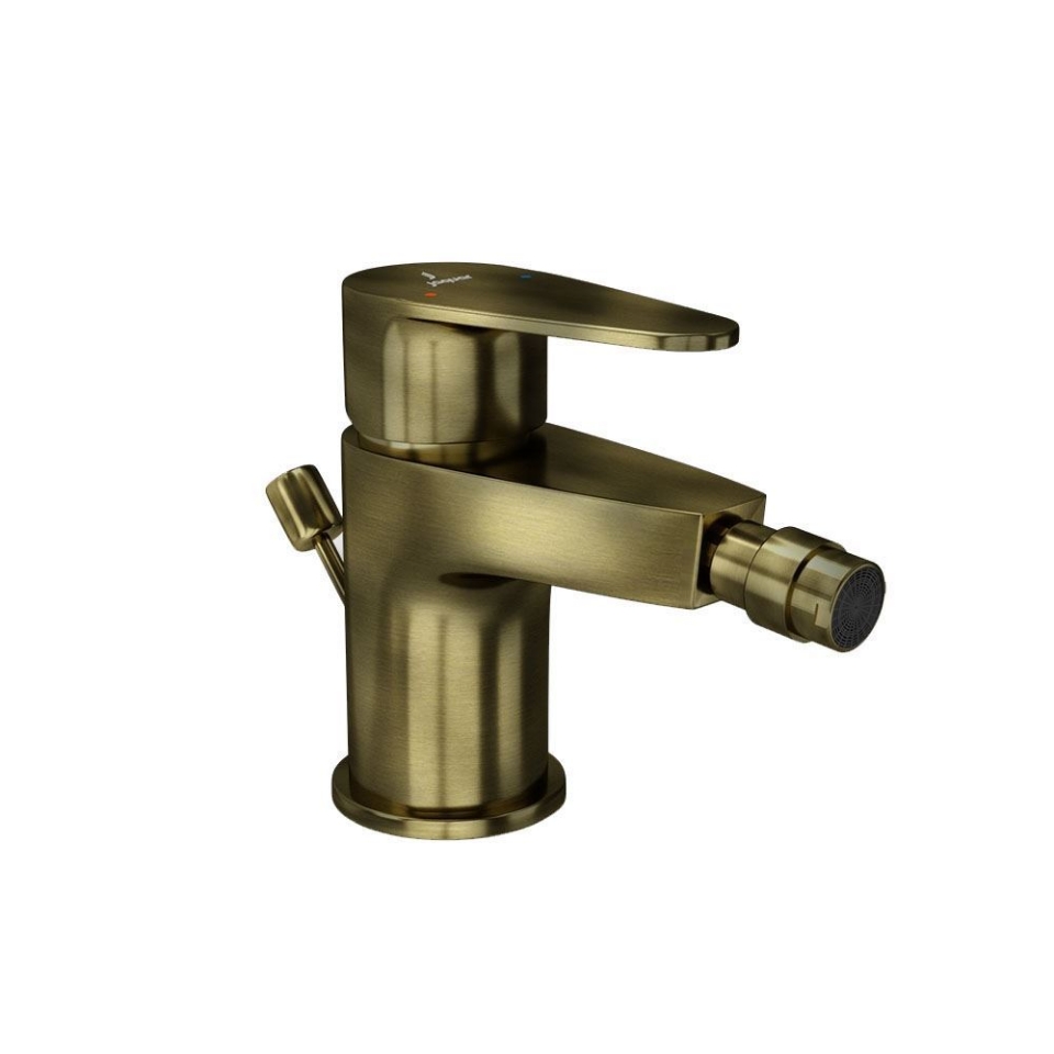 Picture of Single Lever Bidet Mixer with Popup Waste - Antique Bronze 