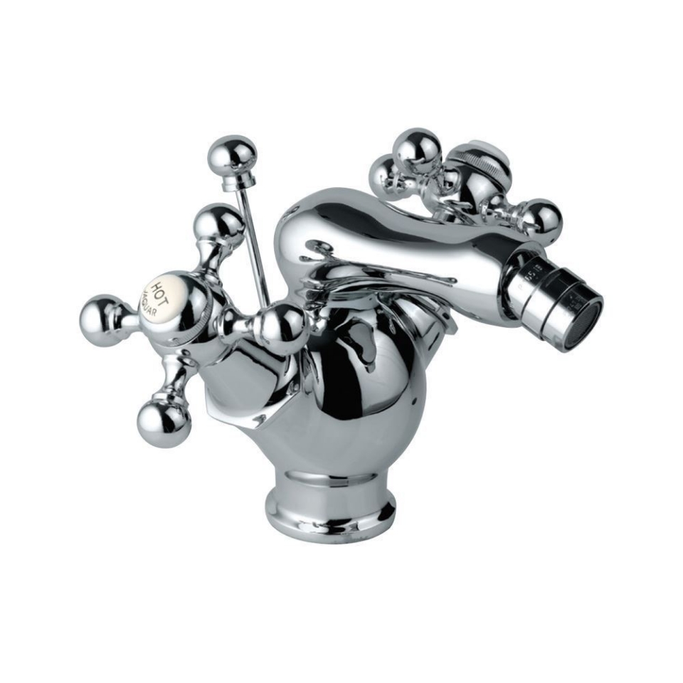 Picture of Monoblock Bidet Mixer with Popup Waste - Chrome 