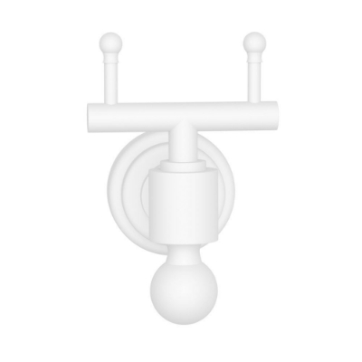 Picture of Double Robe Hook - White Matt