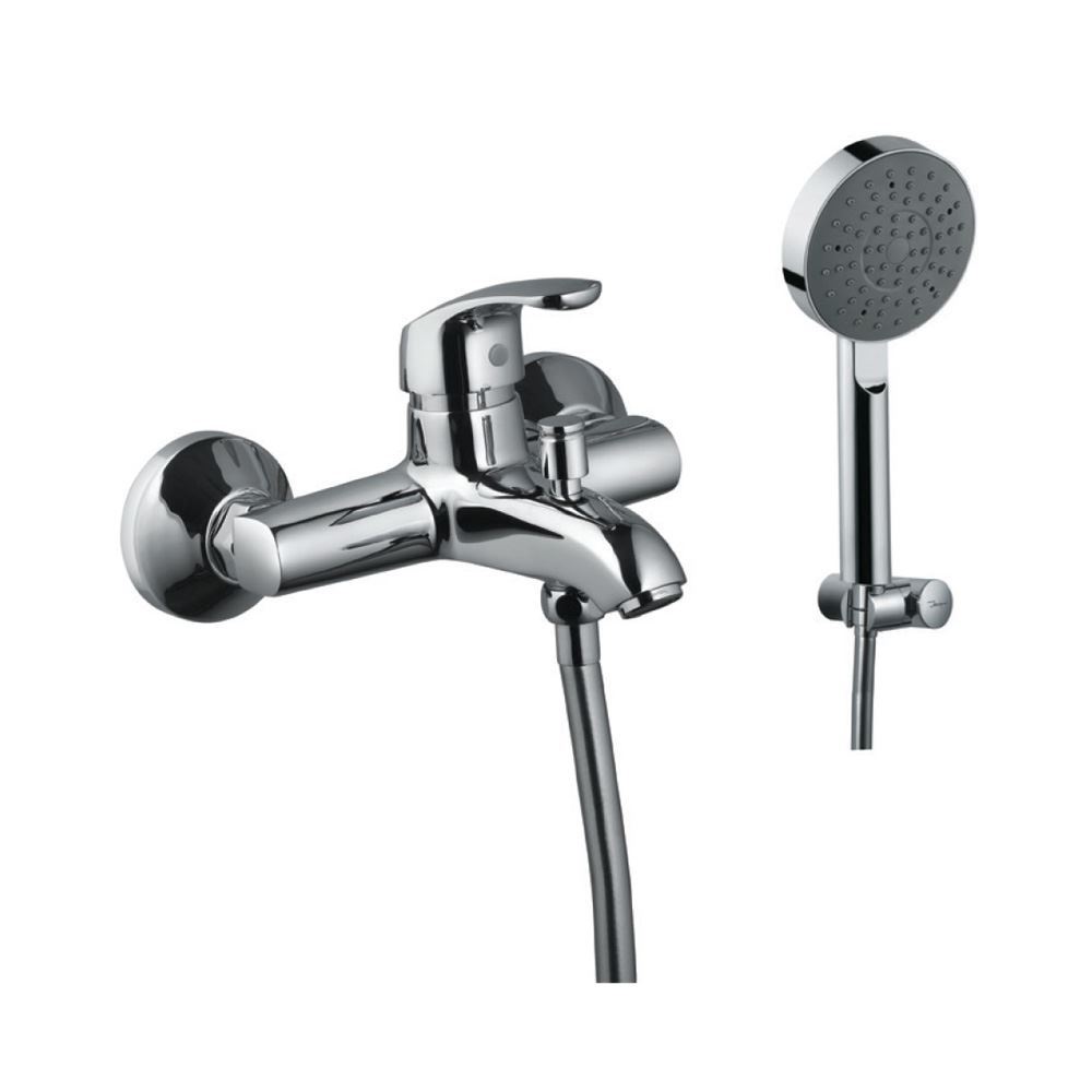 Jaquar Faucets, Eko, Bath & Shower Mixer with Shower Kit, EKO-CHR ...