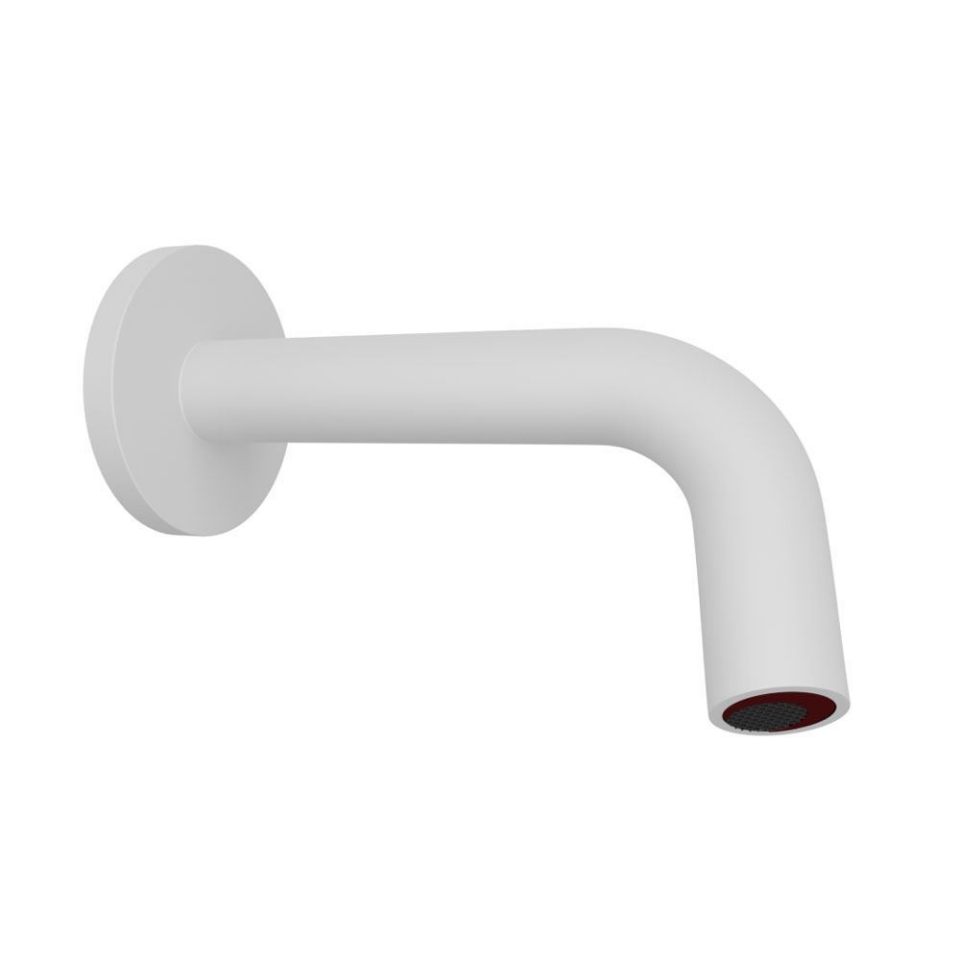 Picture of Blush Wall Mounted Sensor faucet - White Matt 