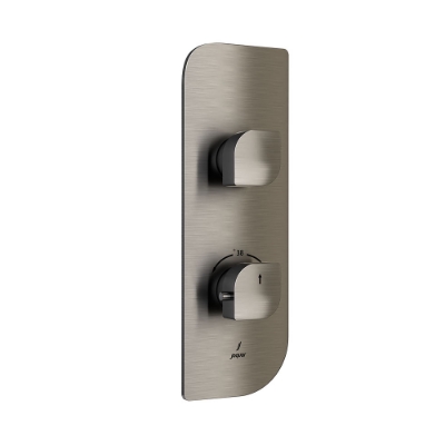 Picture of Aquamax Thermostatic Shower Mixer - Stainless Steel 