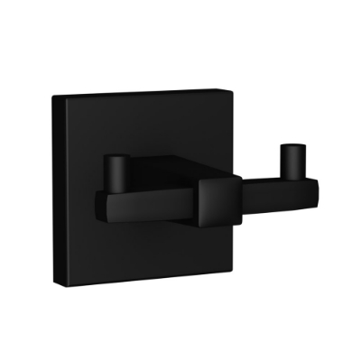 Picture of Double Coat Hook - Black Matt