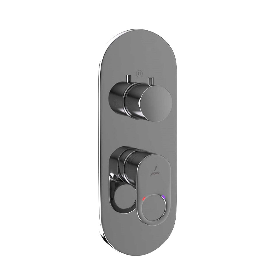 Picture of Aquamax Single Lever Shower Mixer - Black Chrome 