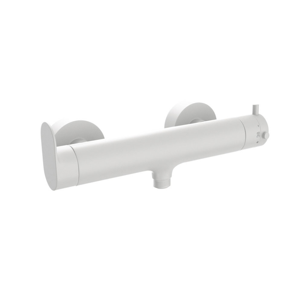 Picture of Opal Prime Thermostatic Bar Valve - White Matt 