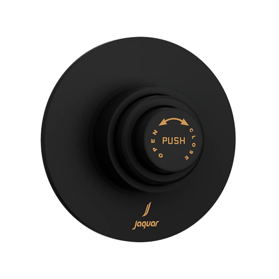 Picture of Metropole Dual Flow In-wall Flush Valve - Black Matt 