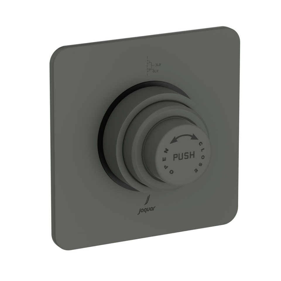 Picture of Metropole Dual Flow In-wall Flush Valve - Graphite 