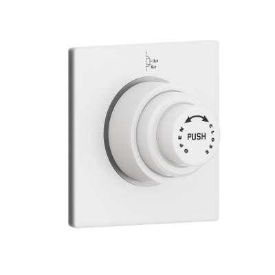 Picture of Metropole Regular In-wall Flush Valve - White Matt 