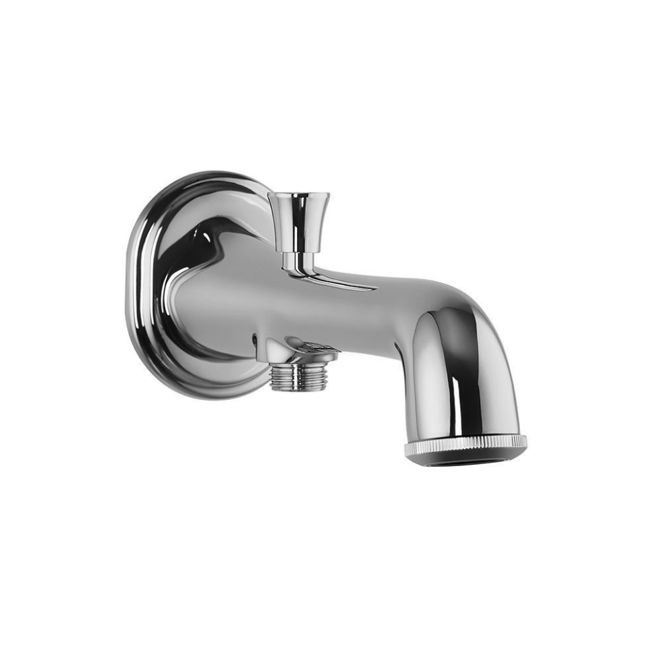 Picture of Queens Prime Bath Spout with Diverter - Chrome 