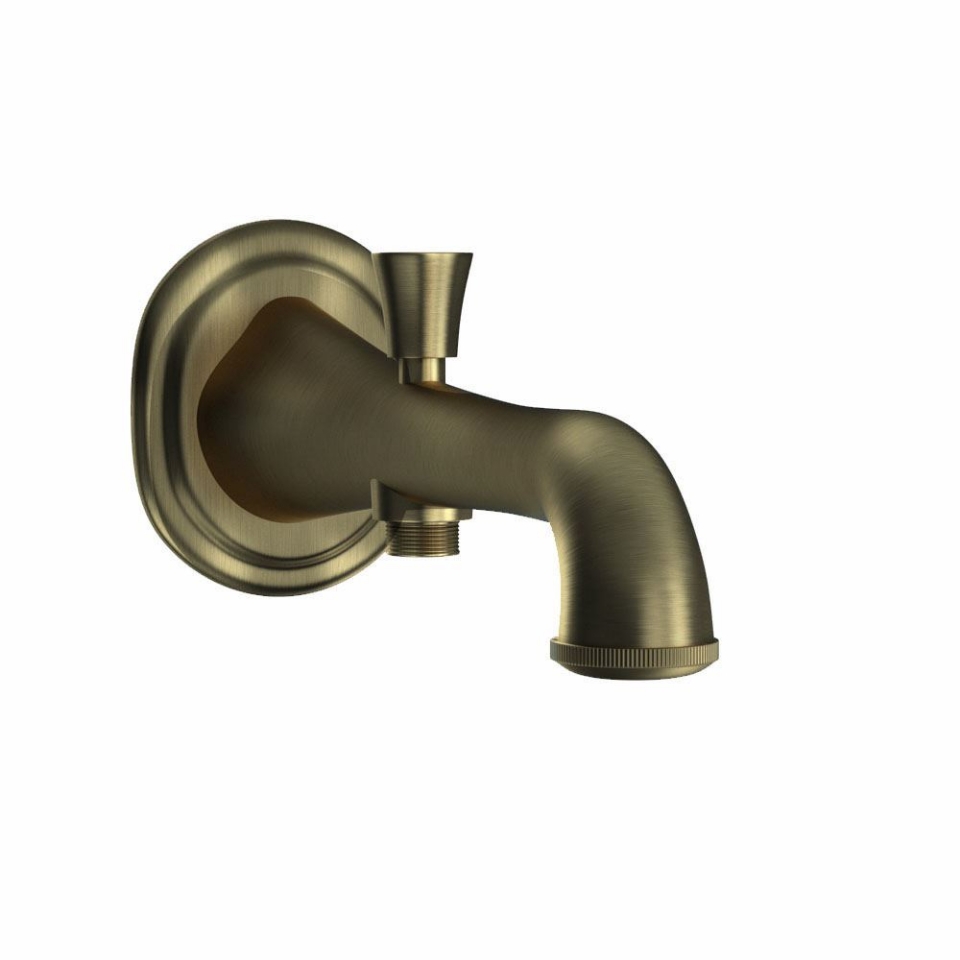 Picture of Queens Prime Bath Spout with Diverter - Antique Bronze 