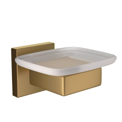 Picture of Soap Dish Holder - Gold Matt PVD