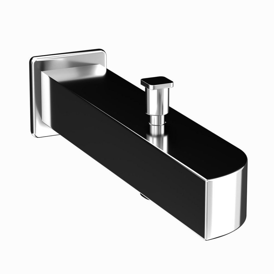 Picture of Alive Bath Spout - Black Chrome 