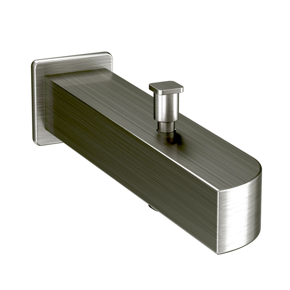 Picture of Alive Bath Spout - Stainless Steel 