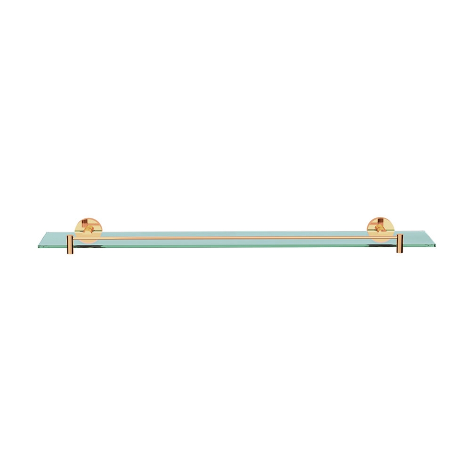 Picture of Glass Shelf - Gold Bright PVD 