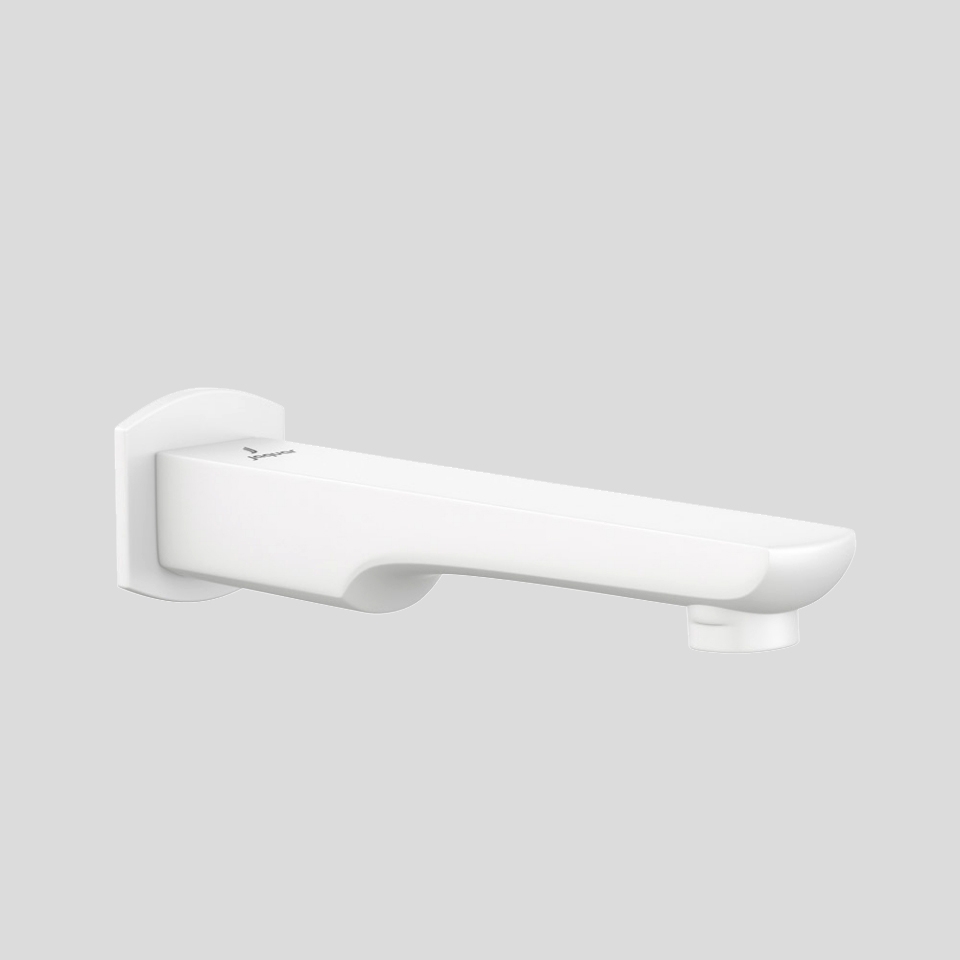 Picture of Kubix Prime Bath Spout - White Matt 