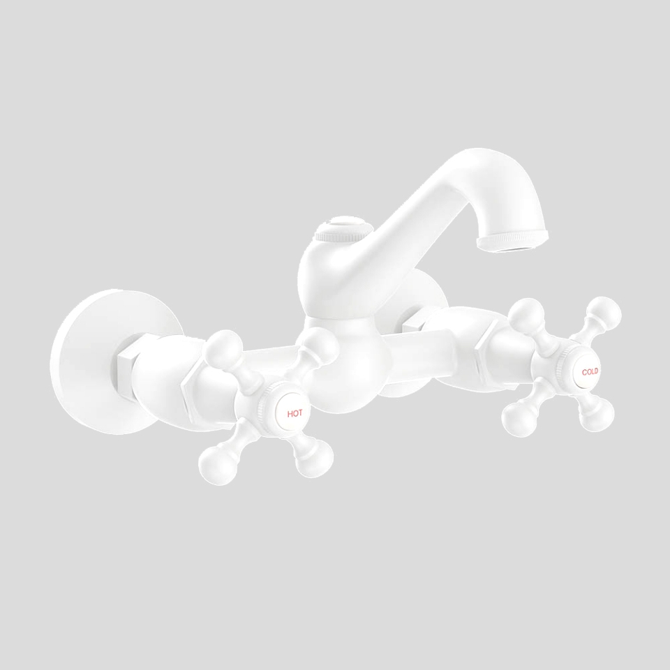 Picture of Sink Mixer - White Matt  