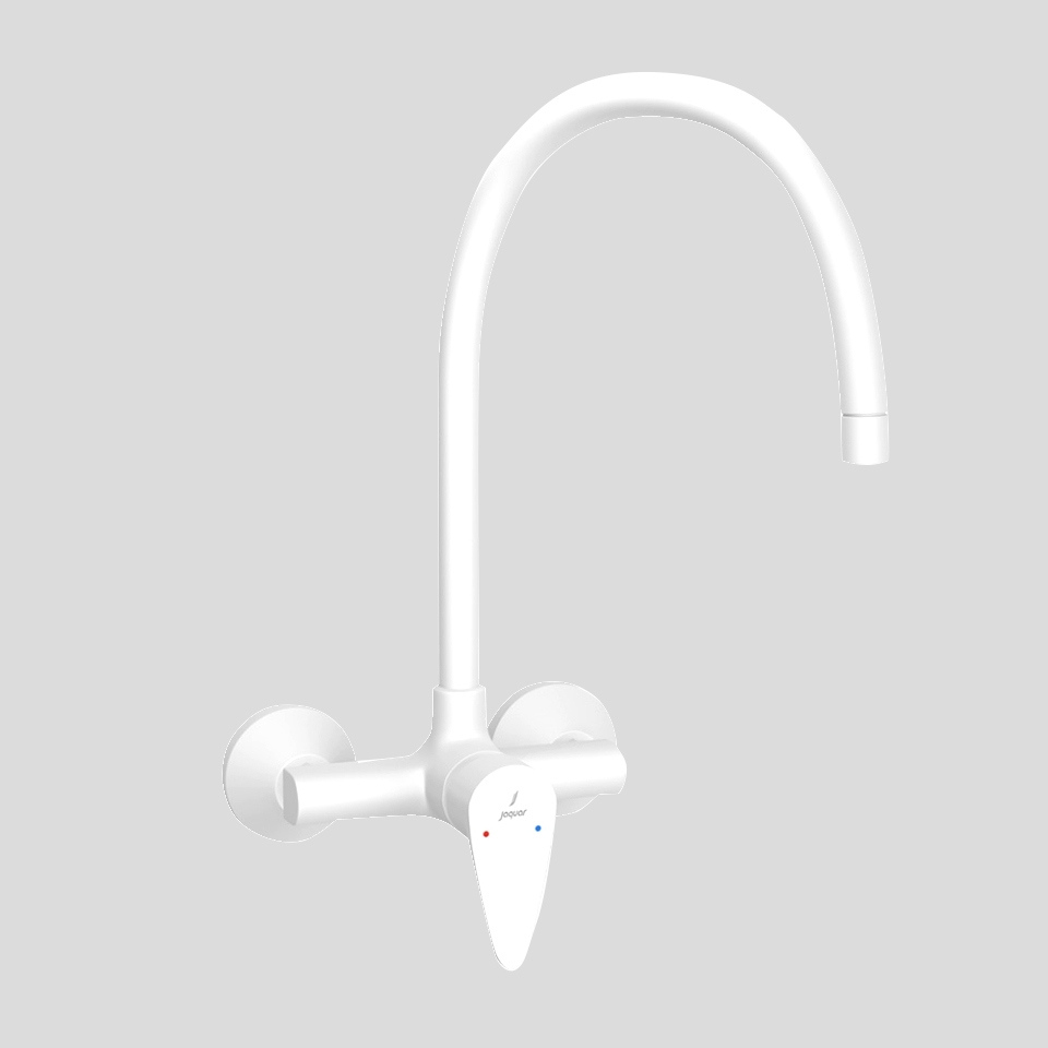 Picture of Single Lever Sink Mixer - White Matt 