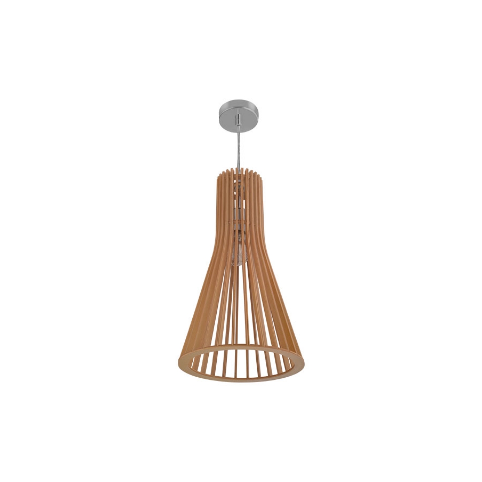 Picture of 1 LT Bamboo wood Pendant
