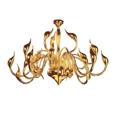 Picture of 18 LT Meta Swan Ceiling Light - Rose Gold