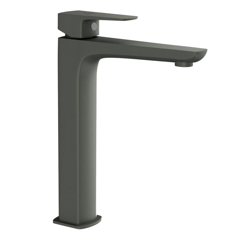 Picture of Single Lever High Neck Basin Mixer - Graphite