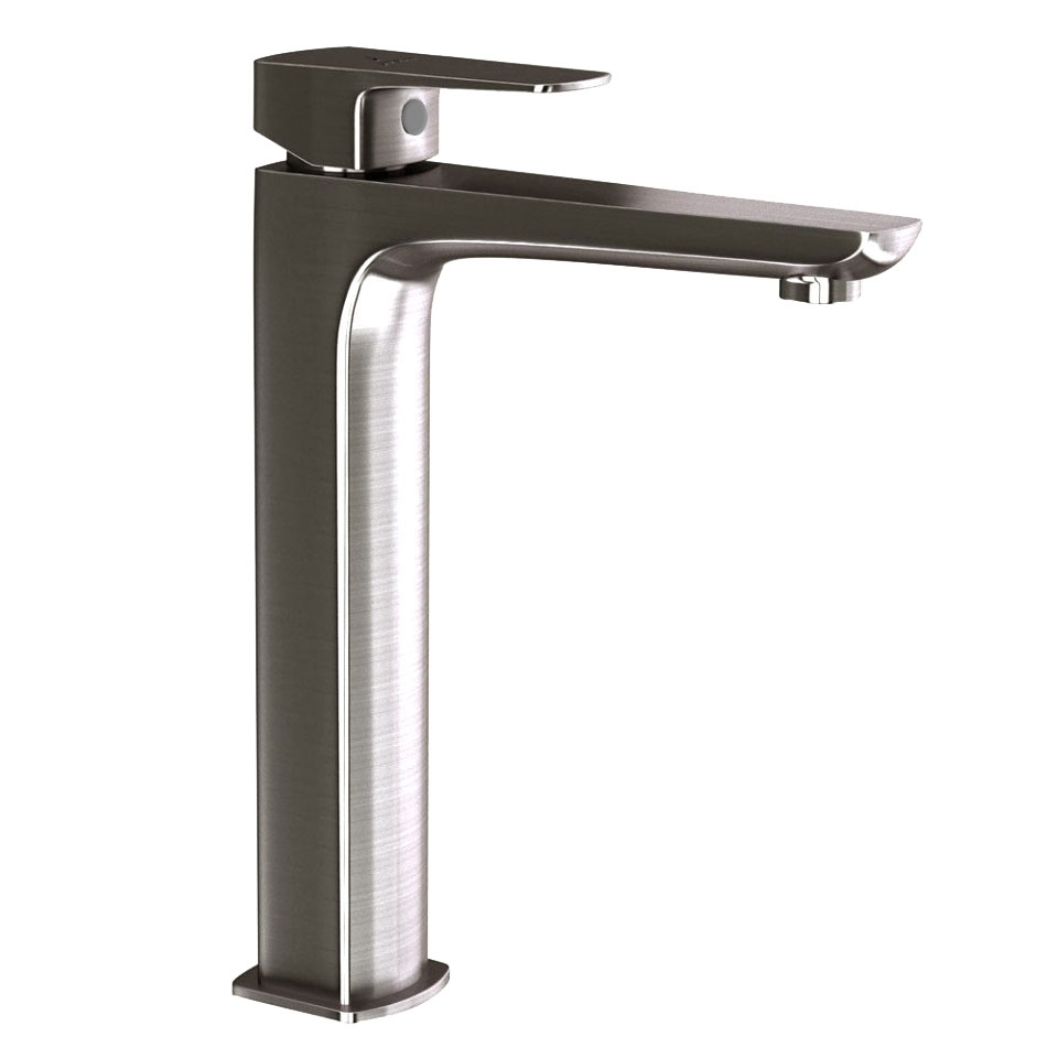 Picture of Single Lever High Neck Basin Mixer -Stainless Steel 