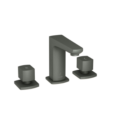 Picture of 3 hole Basin Mixer - Graphite 