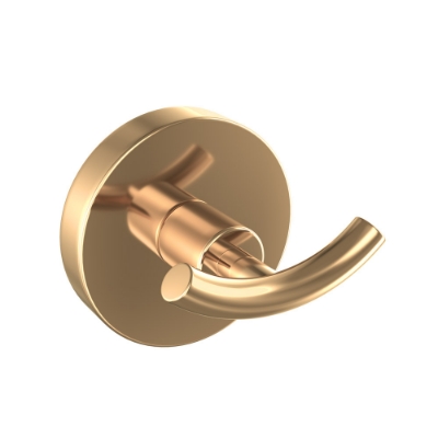 Picture of Double Robe Hook - Auric Gold 